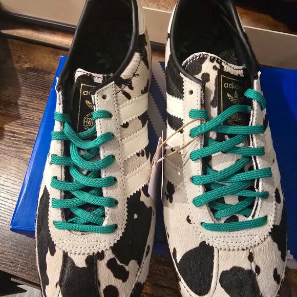 Adidas Originals Women's SL 72 OG Sneakers Cow Print JR1639 Size 9 US NEW - Picture 4 of 14